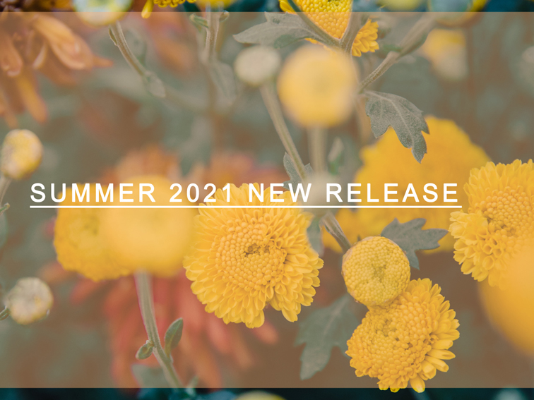 SUMMER 2021 NEW RELEASE
