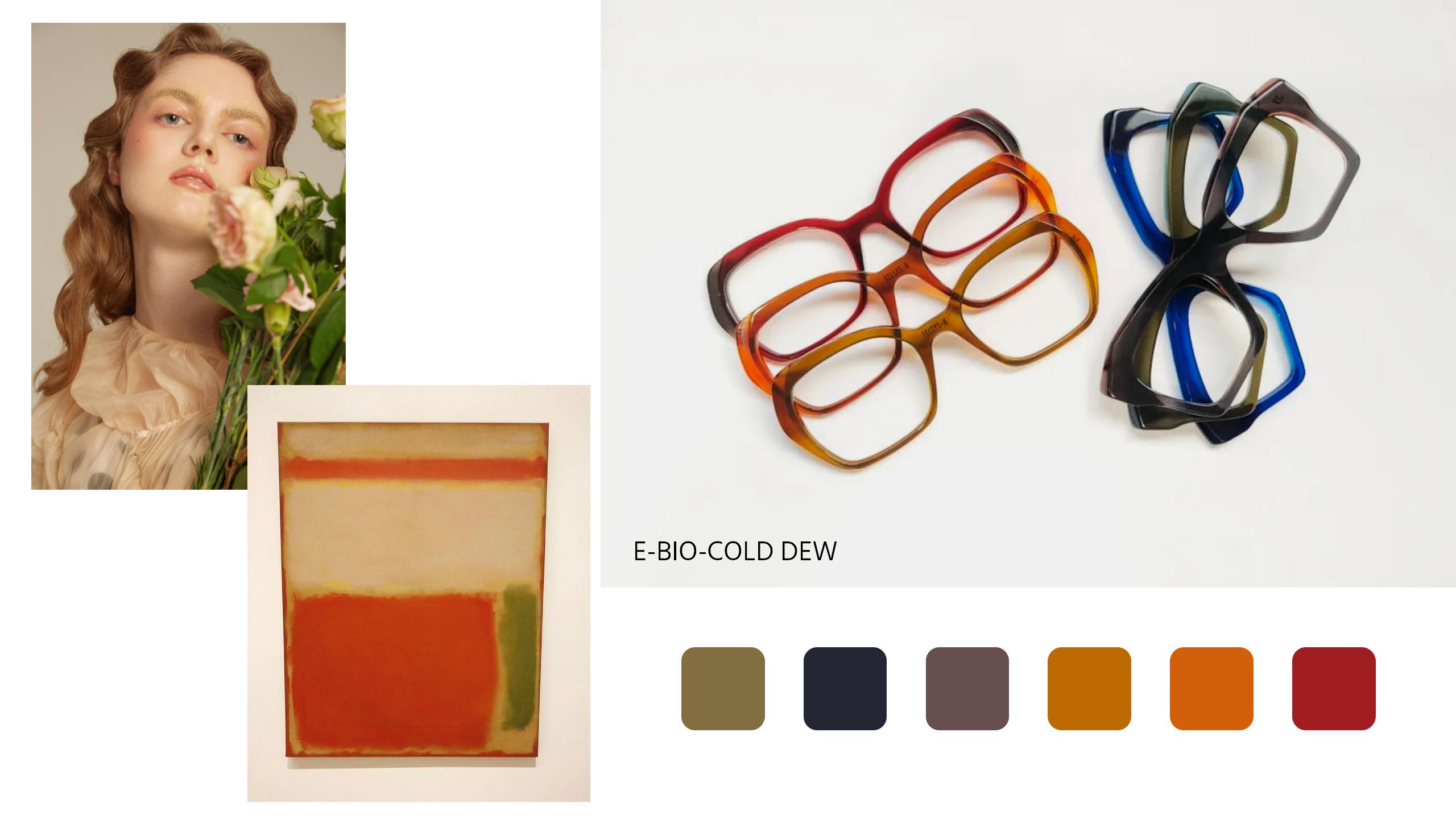 秋日里的冷暖色调